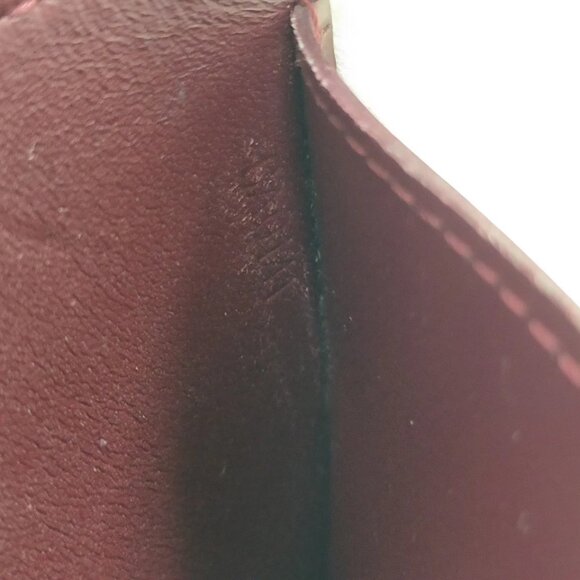 Louis Vuitton LV Card Case Bordeaux Vernis 130-082325 - Picture 8 of 9